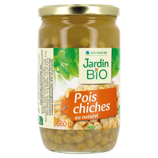 Eau Thermale Jonzac Pois Chiches Bio Au Naturel Bocal De 660 G
