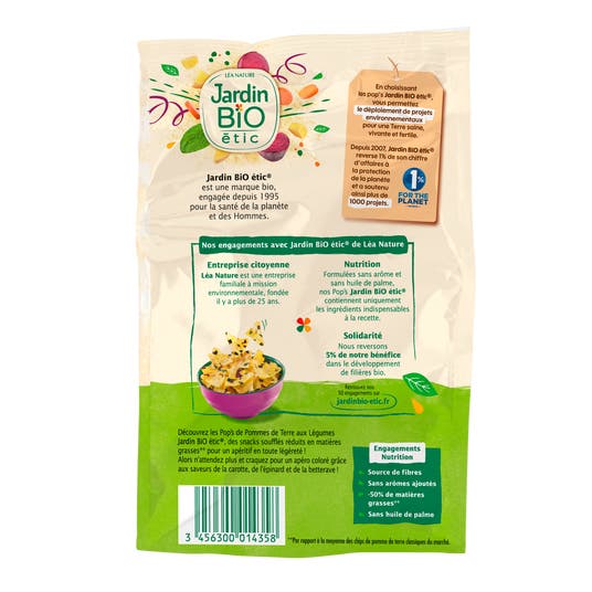 Eau Thermale Jonzac Pop's De Pommes De Terre Aux Légumes - Bio