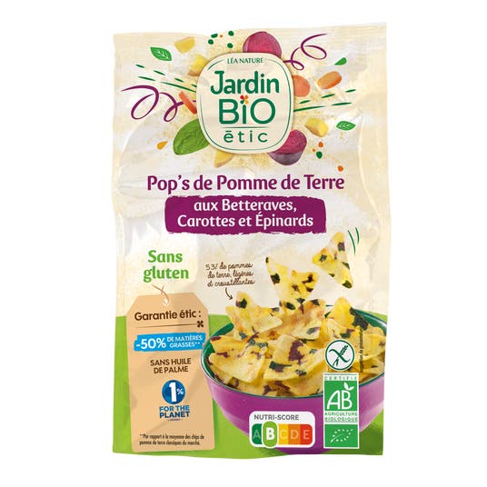 eau thermale jonzac Pop's de pommes de terre aux légumes - bio