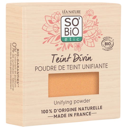 Eau Thermale Jonzac Poudre De Teint Unifiante Teint Divin - 25 Beige Doré