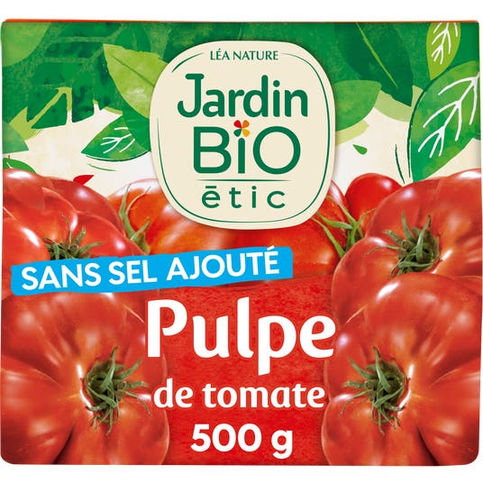 eau thermale jonzac Pulpe de tomate sans sel ajouté - bio