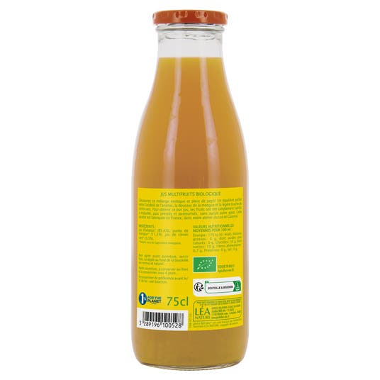 Eau Thermale Jonzac Pur Jus Bio Ananas Mangue Citron Vert