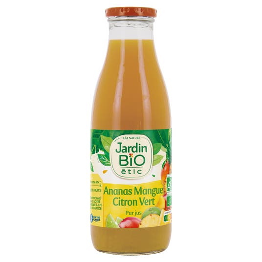 eau thermale jonzac Pur jus bio ananas mangue citron vert