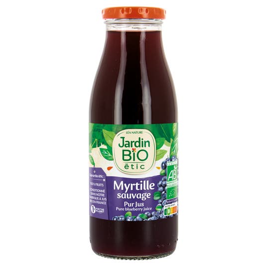 Eau Thermale Jonzac Pur Jus Bio De Myrtille Sauvage