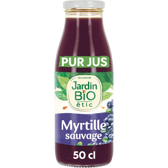 eau thermale jonzac Pur jus bio de myrtille sauvage