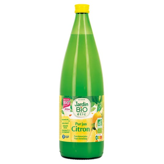 Eau Thermale Jonzac Pur Jus De Citron - Grand Format - Bio