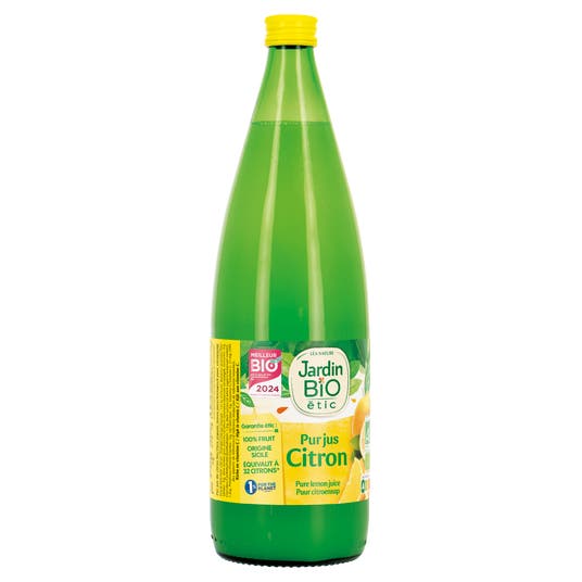 Eau Thermale Jonzac Pur Jus De Citron - Grand Format - Bio