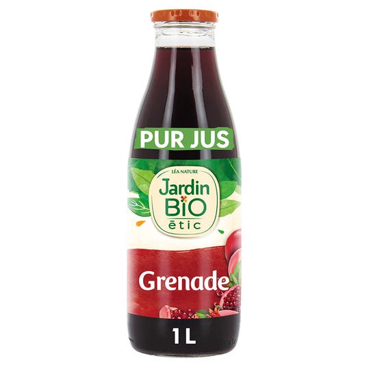 eau thermale jonzac Pur jus de grenade bio format 1l