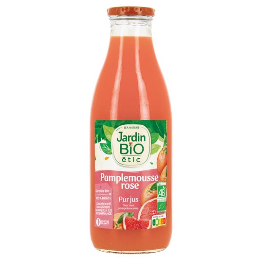 Eau Thermale Jonzac Pur Jus De Pamplemousse Rose - Bio