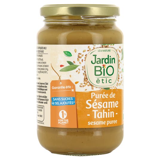 Eau Thermale Jonzac Purée De Sésame Bio Tahin - 100% Sésame