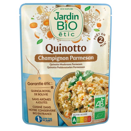 Eau Thermale Jonzac Quinotto Champignon Parmesan - Bio