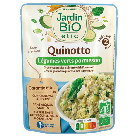 Eau Thermale Jonzac Quinotto Légumes Verts Parmesan - Bio