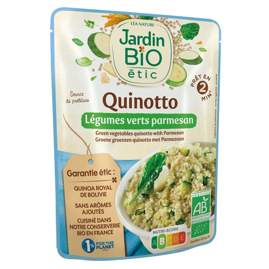 Eau Thermale Jonzac Quinotto Légumes Verts Parmesan - Bio