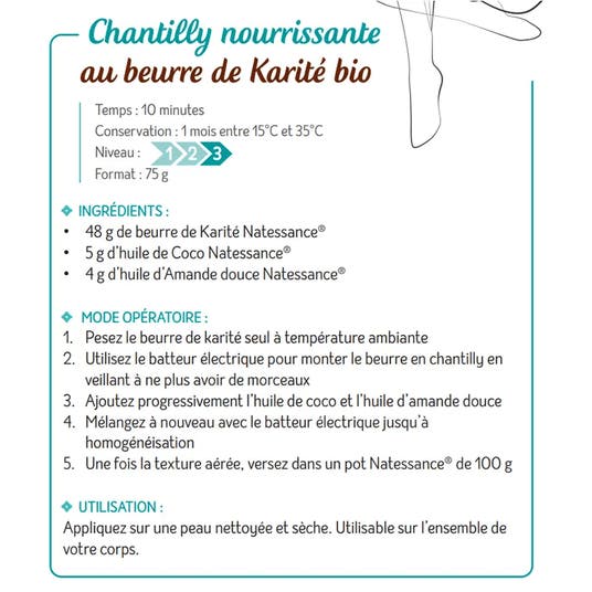Eau Thermale Jonzac Recette DIY - Chantilly Nourrissante Au Beurre De Karité Bio