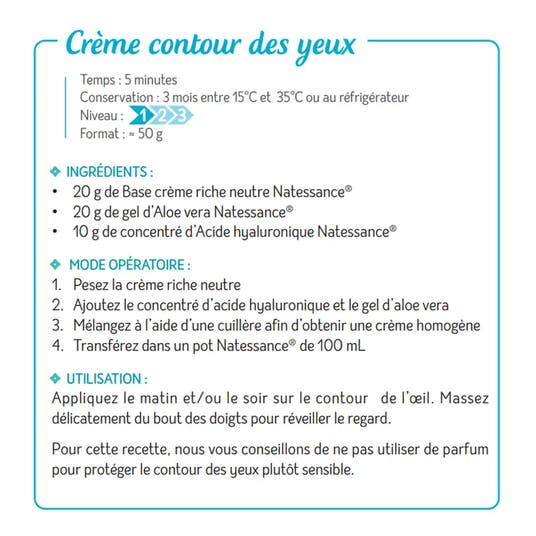 Eau Thermale Jonzac Recette DIY - Crème Contour Des Yeux