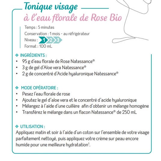 Eau Thermale Jonzac Recette DIY - Tonique Visage à L'eau Florale De Rose Bio