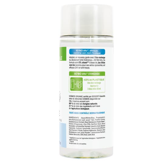 Eau Thermale Jonzac Recharge Déo Soin Jus D'Aloe Vera Bio