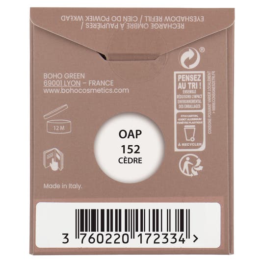 Eau Thermale Jonzac Recharge Gypsy Palette Earth 152 Cèdre