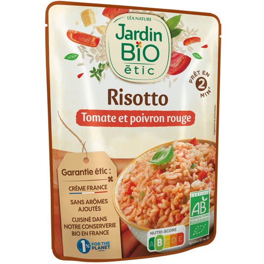 Eau Thermale Jonzac Risotto Tomate Et Poivron Rouge - Bio