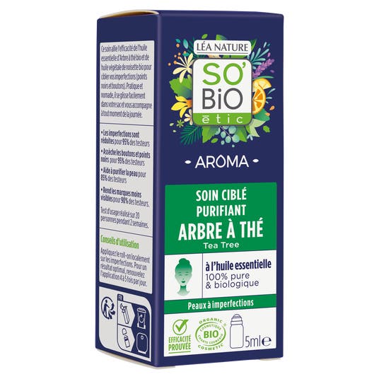 Eau Thermale Jonzac Roll-On SOS Imperfections Arbre à Thé