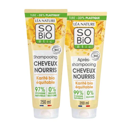 eau thermale jonzac Routine Cheveux nourris au Karité