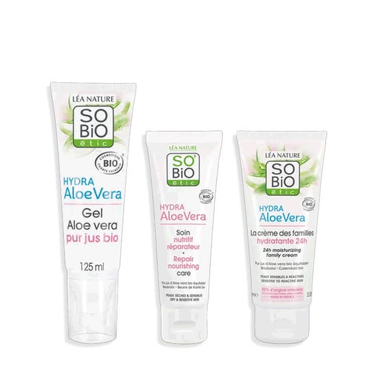 eau thermale jonzac Routine Peaux sensibles Hydra Aloe Vera