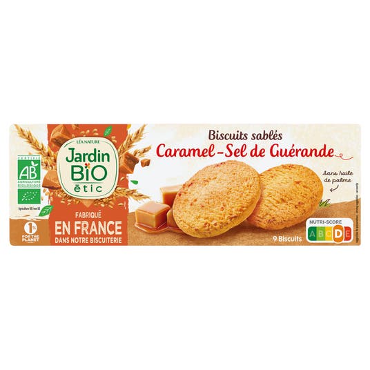 Eau Thermale Jonzac Sablés Caramel Au Sel De Guérande - Bio