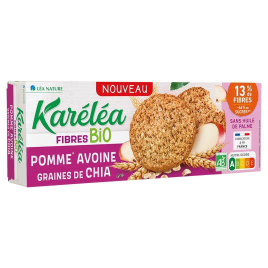 Eau Thermale Jonzac Sablés Pomme Avoine Chia Bio Réduits En Sucres