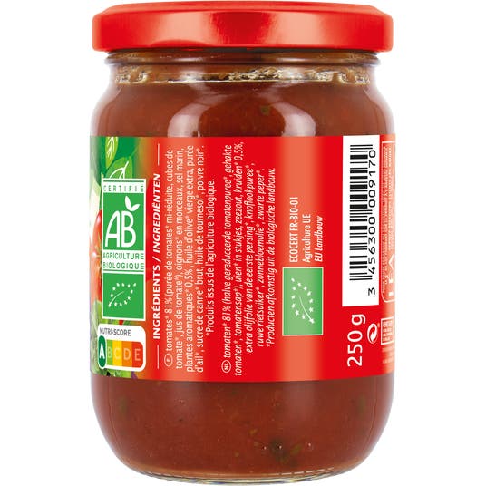 Eau Thermale Jonzac Sauce Tomate à La Provençale - 250G