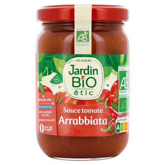 Eau Thermale Jonzac Sauce Tomate Arrabiata Finement épicée - Bio