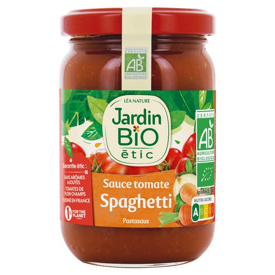 Eau Thermale Jonzac Sauce Tomate Pour Spaghetti - Bio étic
