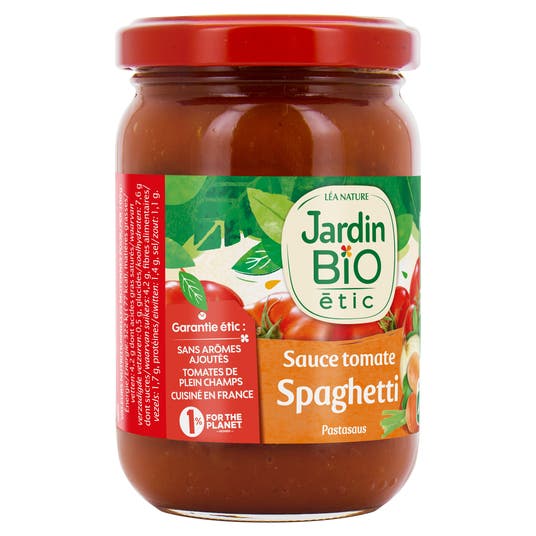 Eau Thermale Jonzac Sauce Tomate Pour Spaghetti - Bio étic