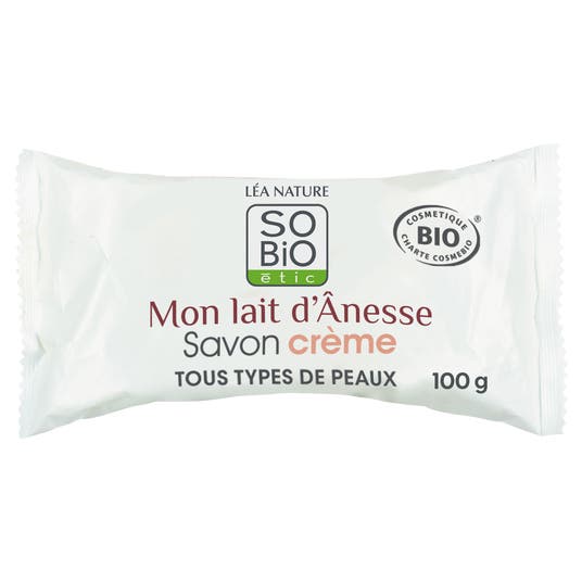 eau thermale jonzac Savon crème Bio - Mon lait d'ânesse