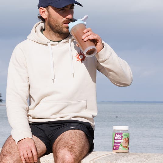 Eau Thermale Jonzac Shaker Cacahuète Cacao Collagène