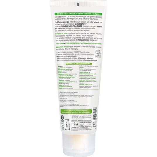 Eau Thermale Jonzac Shampooing Anti-pelliculaire Tea Tree