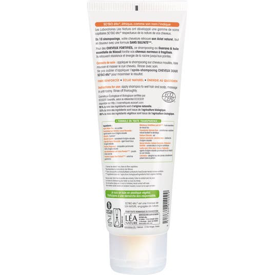 Eau Thermale Jonzac Shampooing Cheveux Fortifiés Guarana Et Niaouli Bio