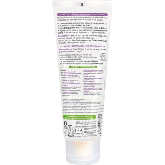 Eau Thermale Jonzac Shampooing Cheveux Protégés Ricin Et Arginine