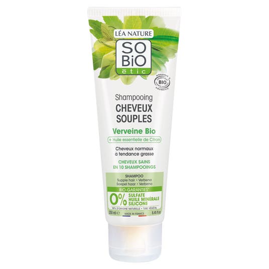 eau thermale jonzac Shampooing cheveux souples Verveine et Citron