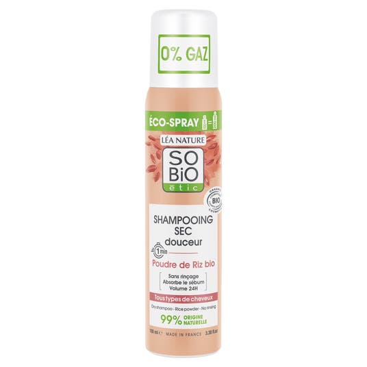 Eau Thermale Jonzac Shampooing Sec Douceur Poudre De Riz Bio