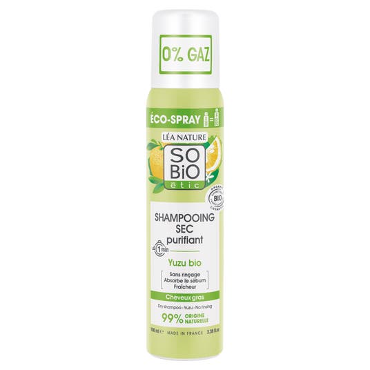 Eau Thermale Jonzac Shampooing Sec Purifiant Yuzu Bio