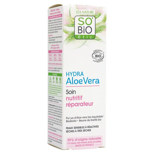 Eau Thermale Jonzac Soin Nutritif Réparateur Hydra Aloe Vera