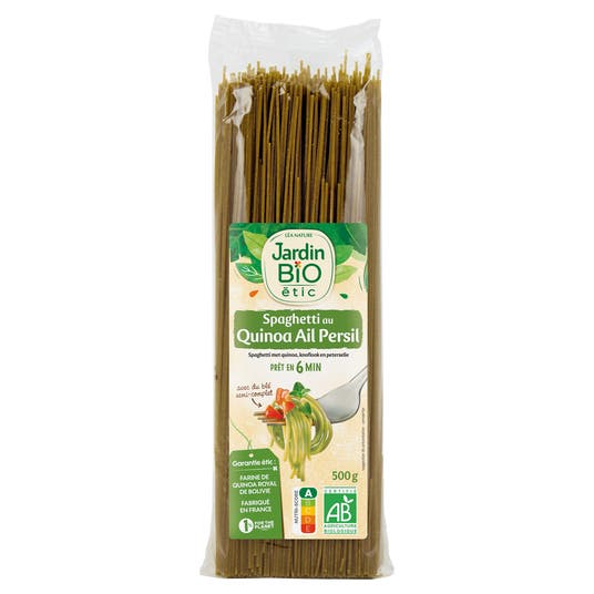 Eau Thermale Jonzac Spaghetti Bio Au Quinoa Persil Et Ail