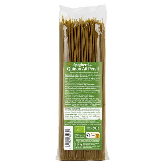Eau Thermale Jonzac Spaghetti Bio Au Quinoa Persil Et Ail