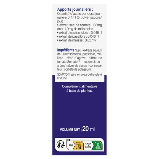 Eau Thermale Jonzac Spray Mélatonine 100% Végétale 1 9 Mg