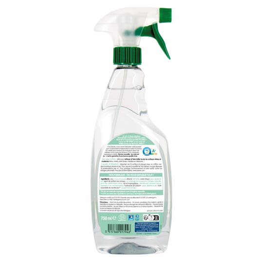 Eau Thermale Jonzac Spray Vitres Et Surfaces à L'huile Essentielle De Menthe