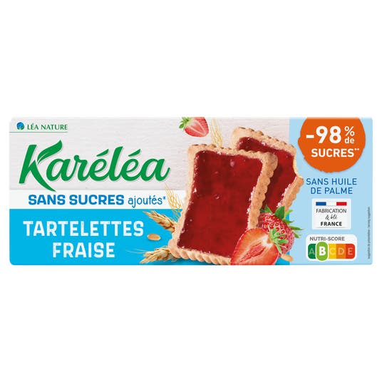 eau thermale jonzac Tartelettes à la fraise sans sucres ajoutés