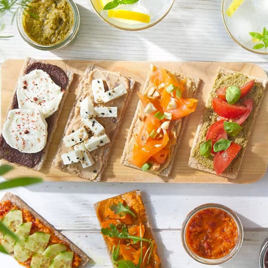 Eau Thermale Jonzac Tartines Craquantes Apéro – Recette « Convivialité »