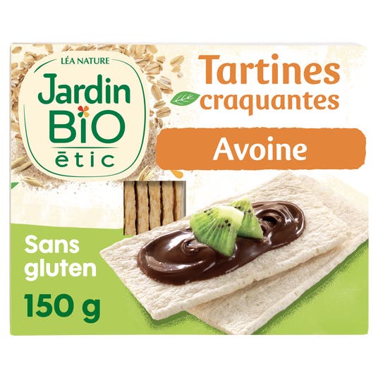 eau thermale jonzac Tartines Craquantes Avoine sans gluten - bio
