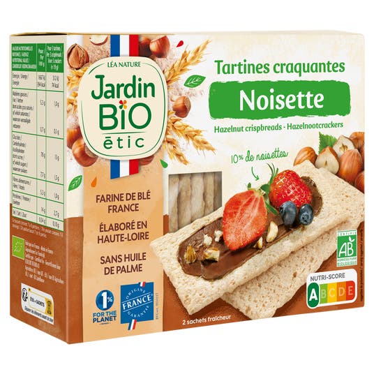 Eau Thermale Jonzac Tartines Craquantes Noisette - Bio