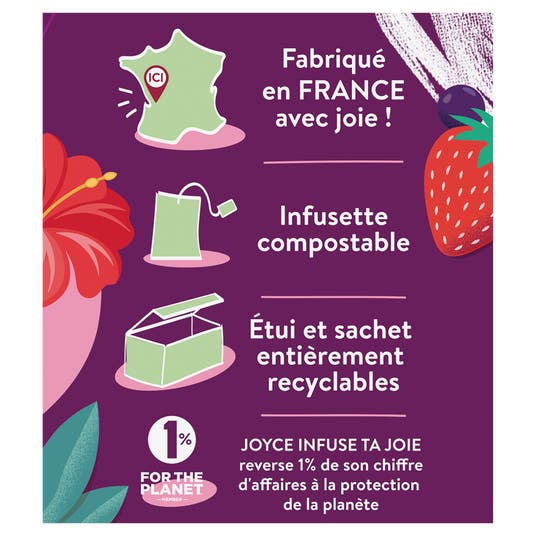 Eau Thermale Jonzac Thé Blanc AMOUR Fruits Rouges Hibiscus